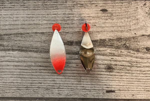 bloody nose fishing lure Silver Willow Painted - Bloody Nose – McGathys Hooks
